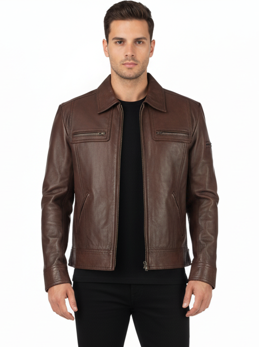 The Londoner | Premium Vintage Cowhide Leather Jacket